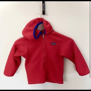 Patagonia baby synchilla zip up. 4T.